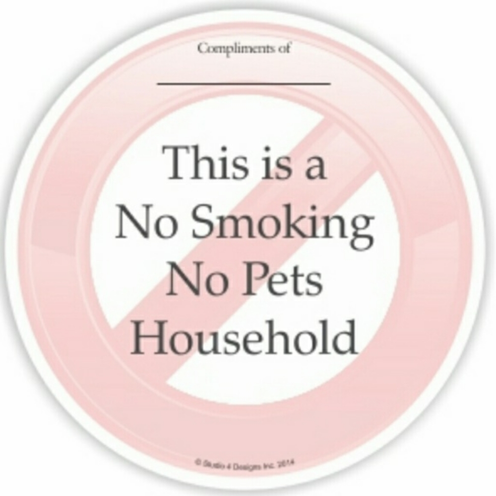 Non-🚬/ No Pets